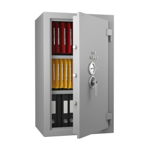 Armoire forte  10 COMPARTIMENTS PROTECT 250 Serrure à clés + mécanique