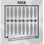 Armoire à fusil INFAC SENTINEL 16 armes avec lunette + coffre intérieur