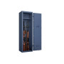 Armoire forte pour 6 ARMES WT0306 Serrure à clés + mécanique