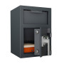 Coffre fort de dépôt de fonds HED 25 Serrure Electronique Hartmann Tresore