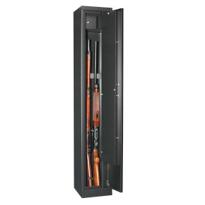 Armoire à fusil DELTA 4 armes + coffre intérieur FORTIFY