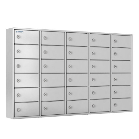 Armoire sécurisée pour téléphones portables TEL PROTECT serrure clé batteuse - 5x6 - HARTMANN TRESORE