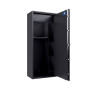 Armoire forte pour 10 ARMES WT5010N1 HARTMANN TRESORE - Serrure à CLES Hartmann Tresore coffre ouvert vide