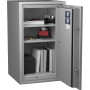 Coffre fort résistance au FEU 1 heure PR0080G1 Ouvert intérieur Rangement